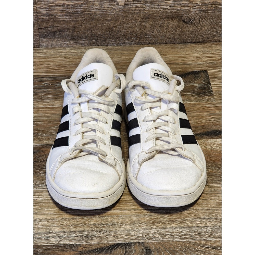Adidas Womens Size 9 Grand Court White Casual Shoes Sneakers F36483 - Picture 3 of 16